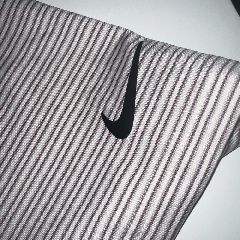 $90 Nike FZ7479-110 Mens XL Tour Dri-FIT Striped Golf Polo Shirt,Platinum Violet - Picture 4 of 4
